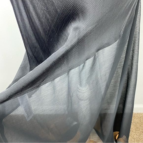 Camille x Mango Asymmetric Hem Dress Sz M - Picture 7 of 10